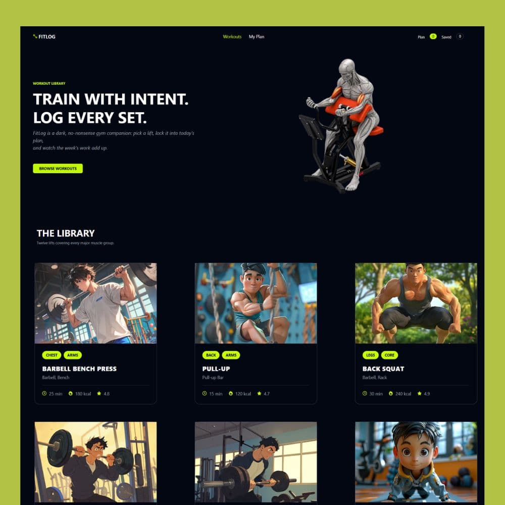 WorkOut Website